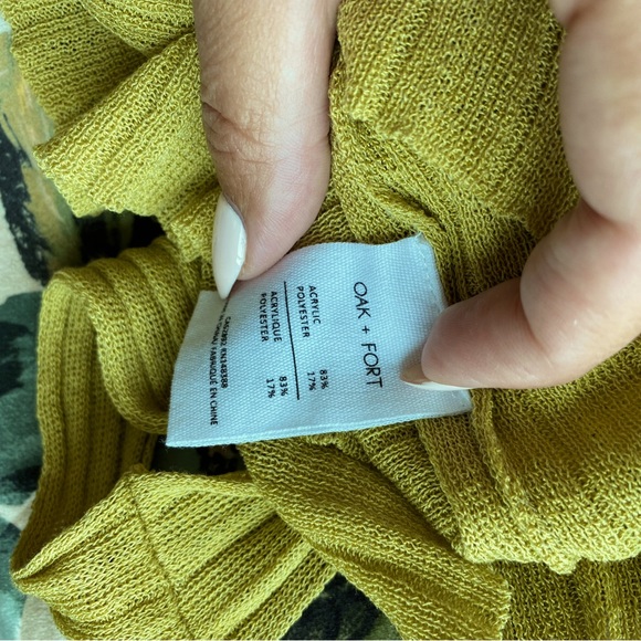 Oak + Fort Ribbed Knit Tank - Picture 4 of 5